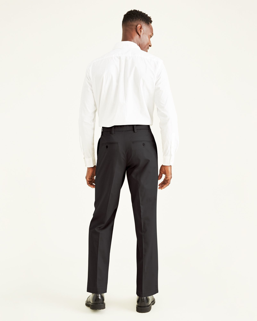 (image for) High-End Signature Khakis, Pleated, Classic Fit